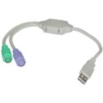 PS2 TO USB CONVERTER KEYB+MOUSE