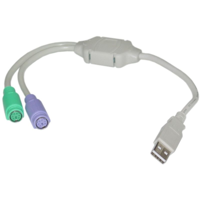 PS2 TO USB CONVERTER KEYB+MOUSE , Gamma Computers