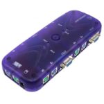 KVM SWITCH 4 PORT VGA PS2